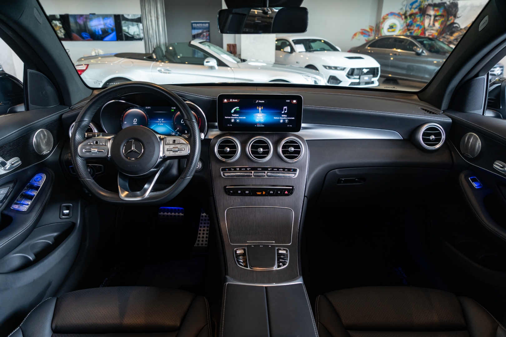 mercedes-benz glc 300 2.0 cgi gasolina coupe amg line 4matic 9g-tronic 4p automatico 202310