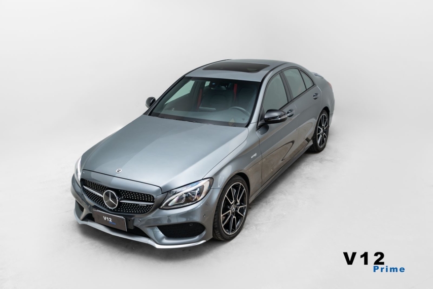 mercedes-benz c 43 amg 3.0 v6 gasolina 4matic 9g-tronic 4p automatico 2017