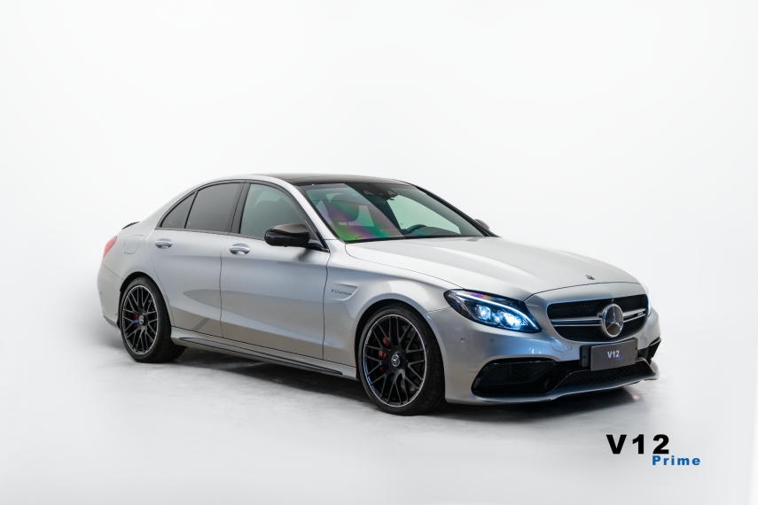 mercedes-benz c 63 amg 4.0 v8 turbo gasolina s speedshift 4p automatico 20185