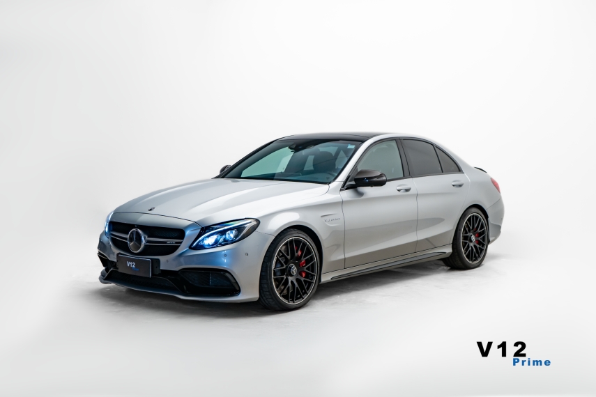 mercedes-benz c 63 amg 4.0 v8 turbo gasolina s speedshift 4p automatico 2018