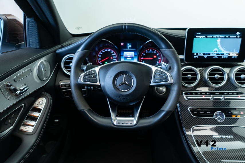 mercedes-benz c 63 amg 4.0 v8 turbo gasolina s speedshift 4p automatico 201810