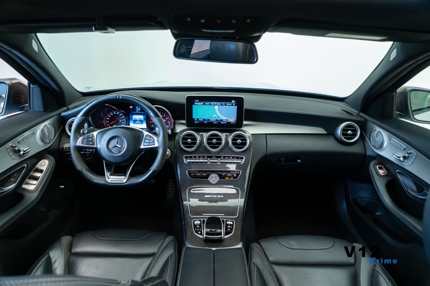 mercedes-benz c 63 amg 4.0 v8 turbo gasolina s speedshift 4p automatico 20188