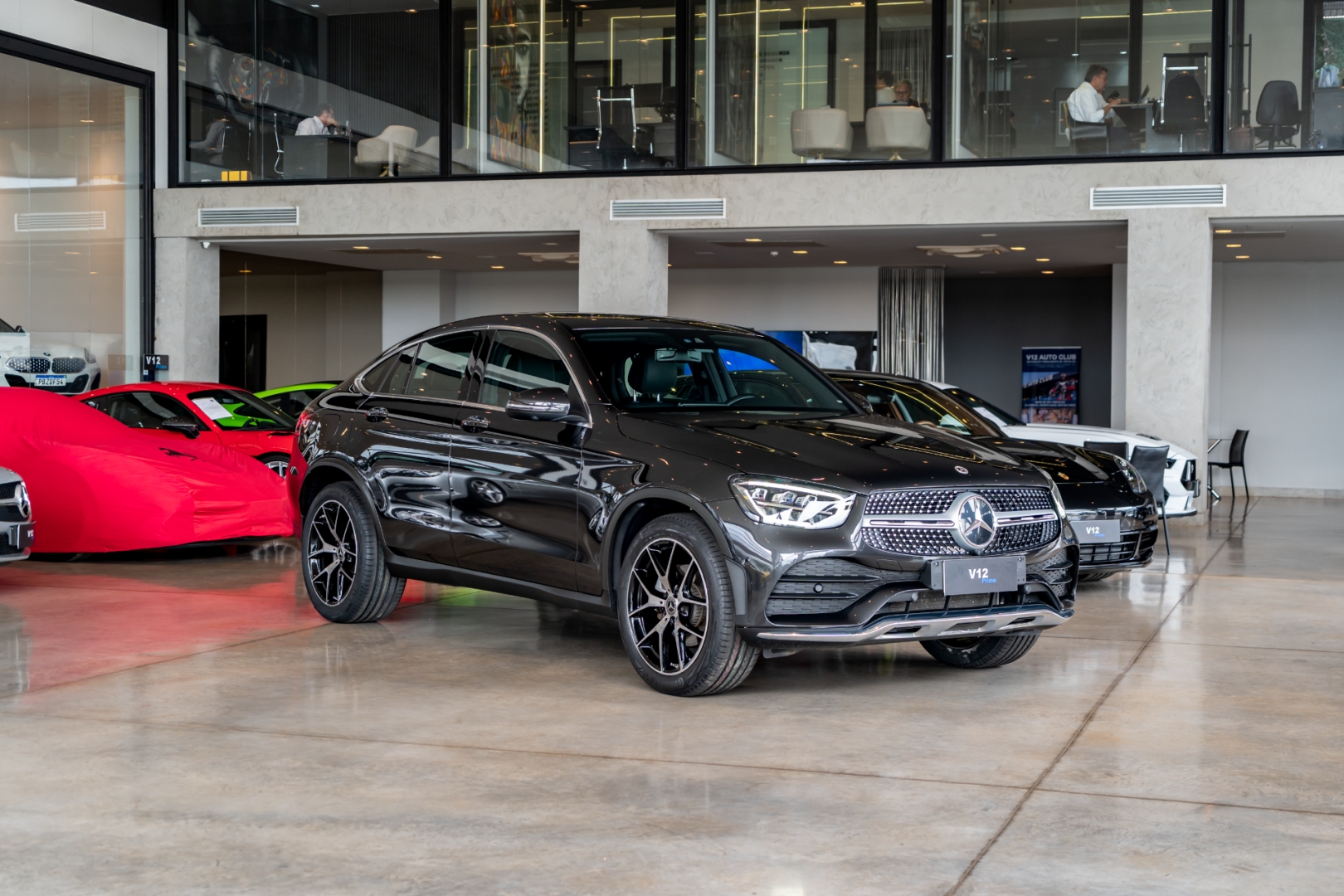 mercedes-benz glc 300 2.0 cgi gasolina coupe amg line 4matic 9g-tronic 4p automatico 20234