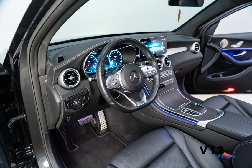 mercedes-benz glc 300 2.0 cgi gasolina coupe amg line 4matic 9g-tronic 4p automatico 20238