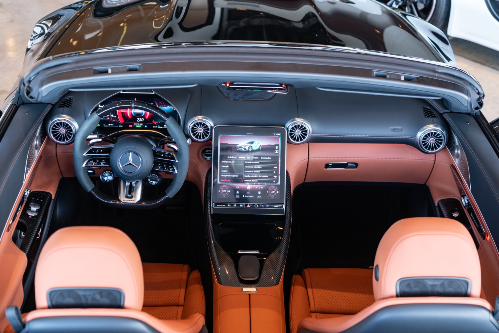 mercedes-benz sl 63 amg 4.0 v8 turbo phev s e performance 4matic+ speedshift hibrido 2p automatico 20258