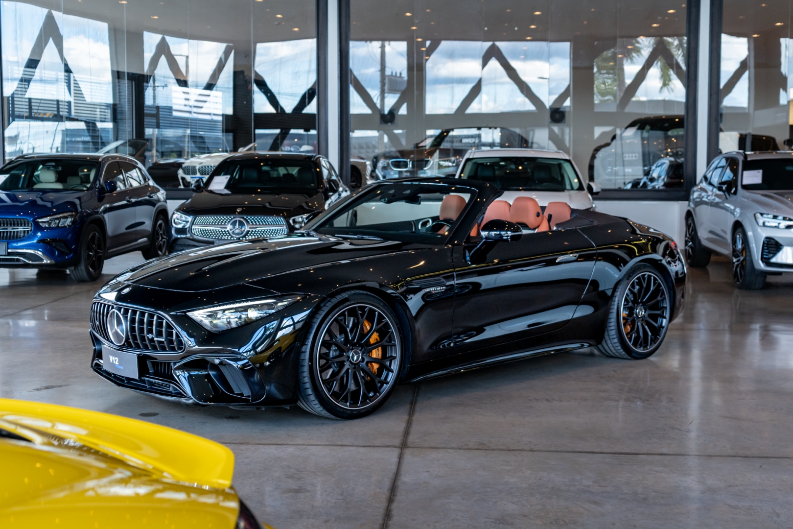 mercedes-benz sl 63 amg 4.0 v8 turbo phev s e performance 4matic+ speedshift hibrido 2p automatico 2025