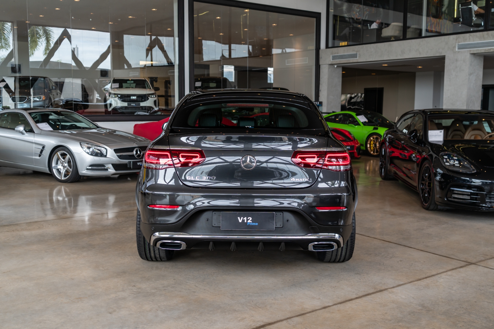 mercedes-benz glc 300 2.0 cgi gasolina coupe amg line 4matic 9g-tronic 4p automatico 20232