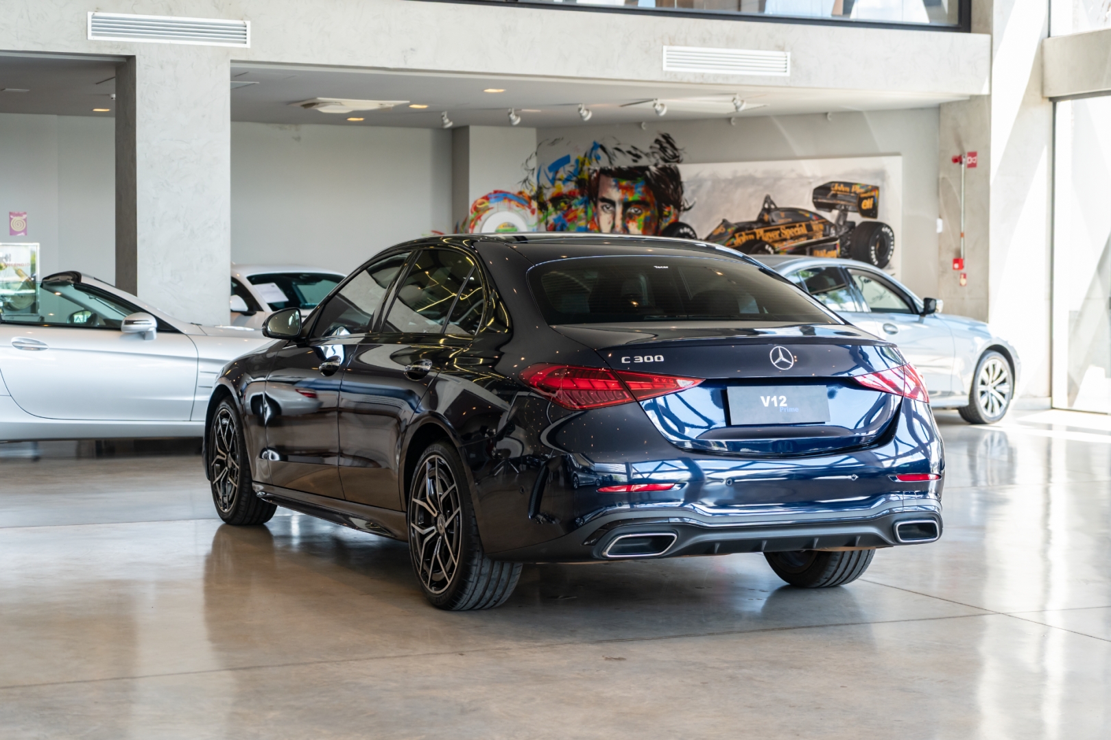 mercedes-benz c 300 2.0 eq boost hibrido amg line 9g-tronic 4p automatico 20234