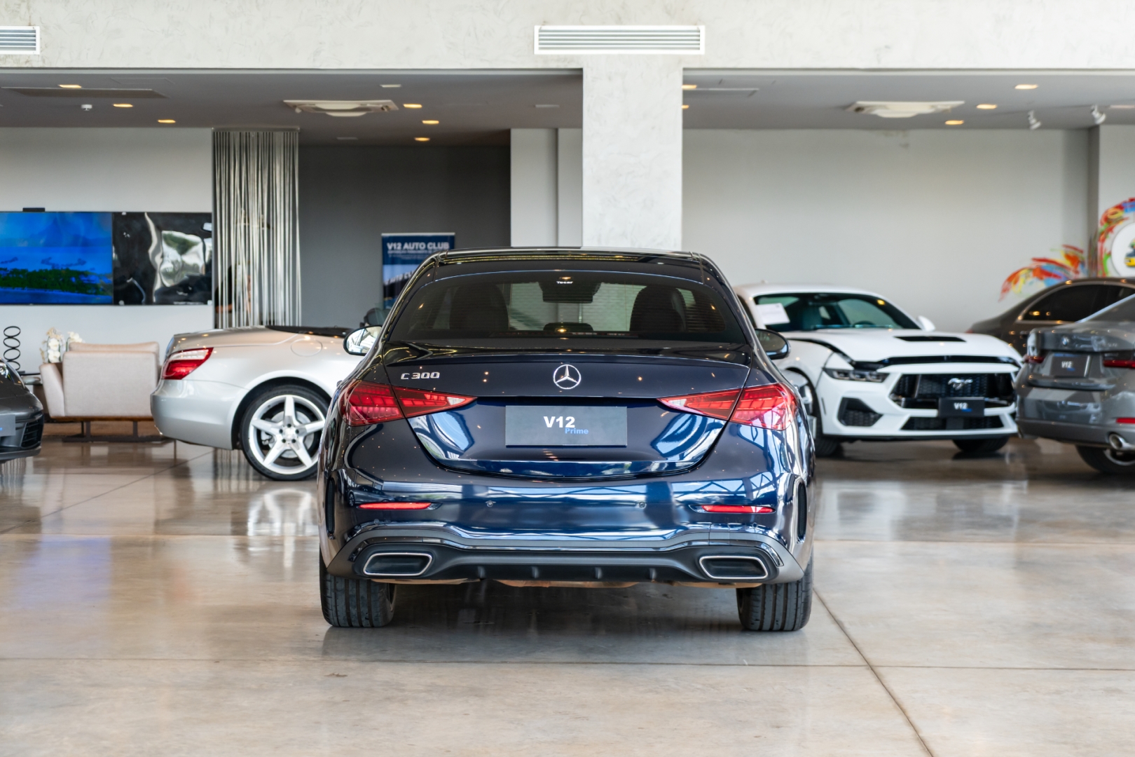 mercedes-benz c 300 2.0 eq boost hibrido amg line 9g-tronic 4p automatico 20233