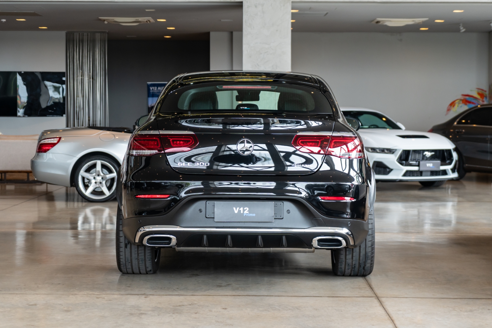 mercedes-benz glc 300 2.0 cgi gasolina coupe amg line 4matic 9g-tronic 4p automatico 20233