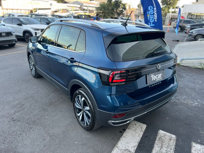 volkswagen  t-cross highline 1.4 250 turbo flex tsi automatico 2023