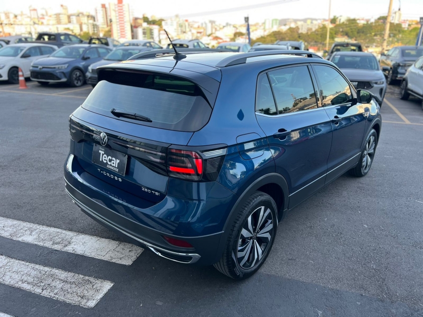 volkswagen  t-cross highline 1.4 250 turbo flex tsi automatico 2023