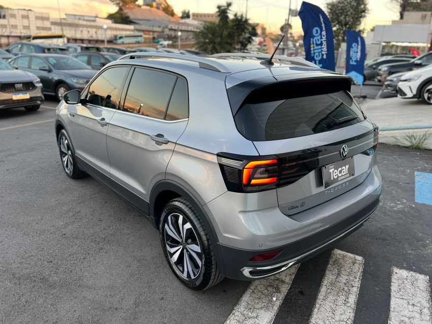 volkswagen t-cross highline 1.4 250 turbo tsi flex automatico 2024
