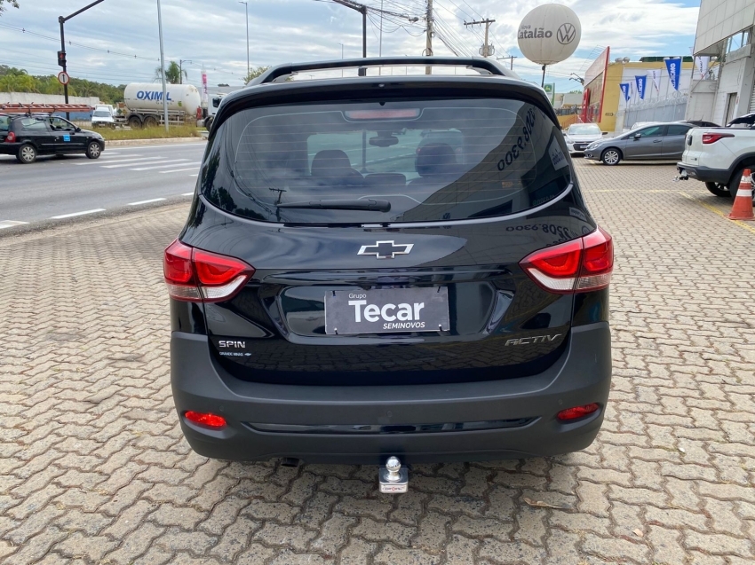 chevrolet spin active 1.8 flex 8v automatico 2021/2021