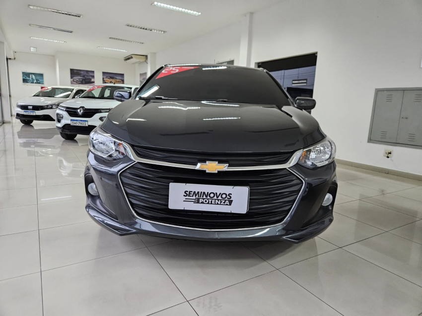 chevrolet onix 1.0 turbo flex ltz at 24/25 seminovo2