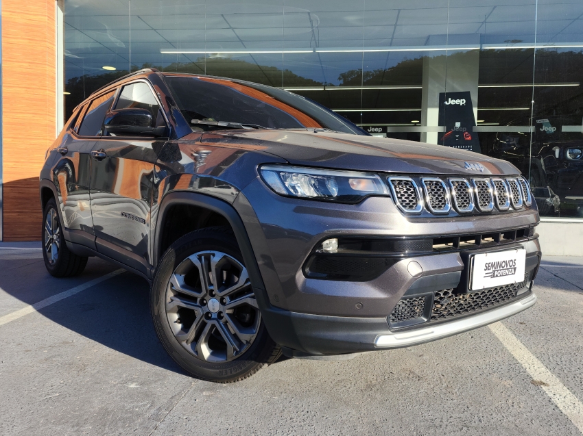 jeep compass 1.3 t270 turbo flex longitude at6 22/23 seminovo jeep compass 1.3 t270 turbo flex longitude at6 22/23 seminovo