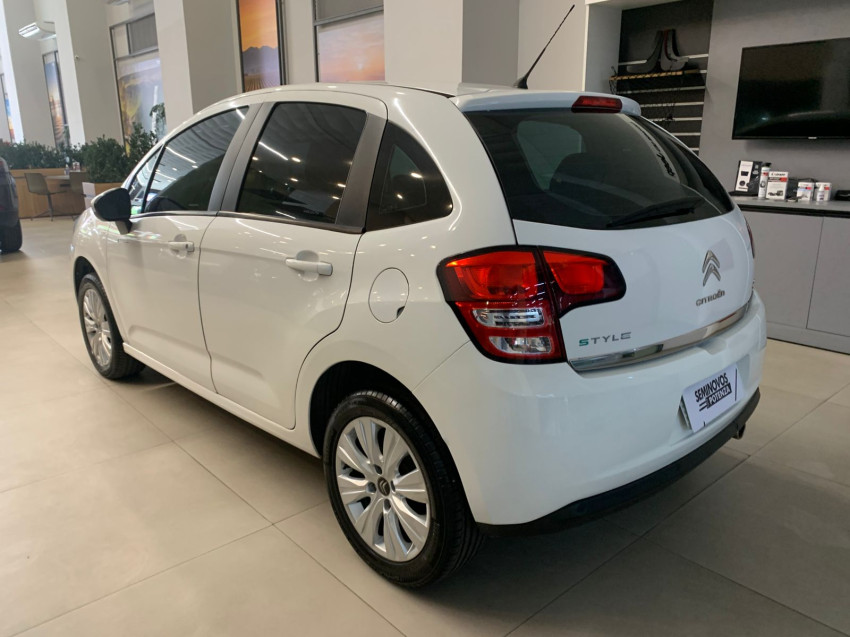 citroen c3 1.2 style edition 12v flex 4p man 16/17 seminovo