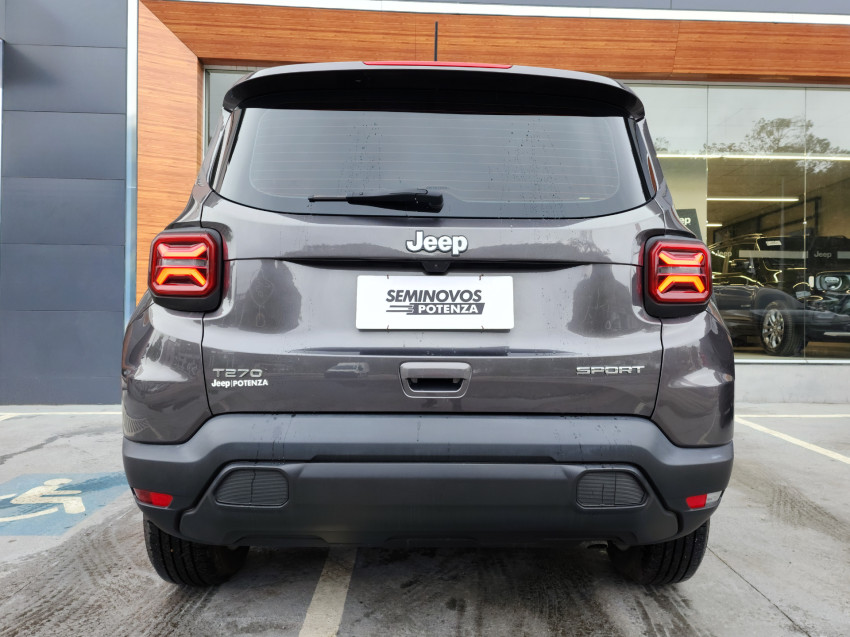 jeep renegade 1.3 t270 turbo flex sport at6 23/24 seminovo