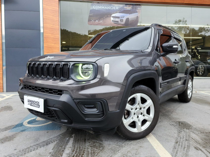 jeep renegade 1.3 t270 turbo flex sport at6 23/24 seminovo