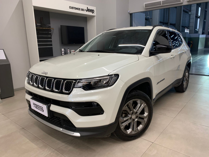 jeep compass 1.3 t270 turbo flex longitude at6 23/23 seminovo