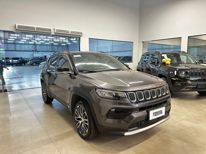 jeep compass 1.3 t270 turbo flex limited at6 22/22 seminovo jeep compass 1.3 t270 turbo flex limited at6 22/22 seminovo