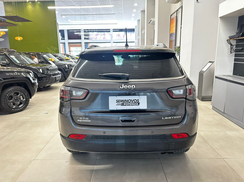 jeep compass 1.3 t270 turbo flex limited at6 22/22 seminovo