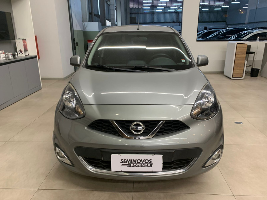 nissan march 1.6 sl 16v flex 4p xtronic 16/17 seminovo