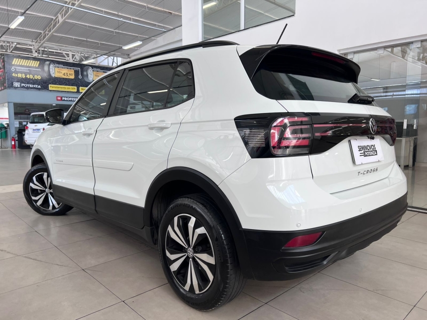 volkswagen t-cross 1.0 200 tsi total flex sense at 22/22 seminovo5