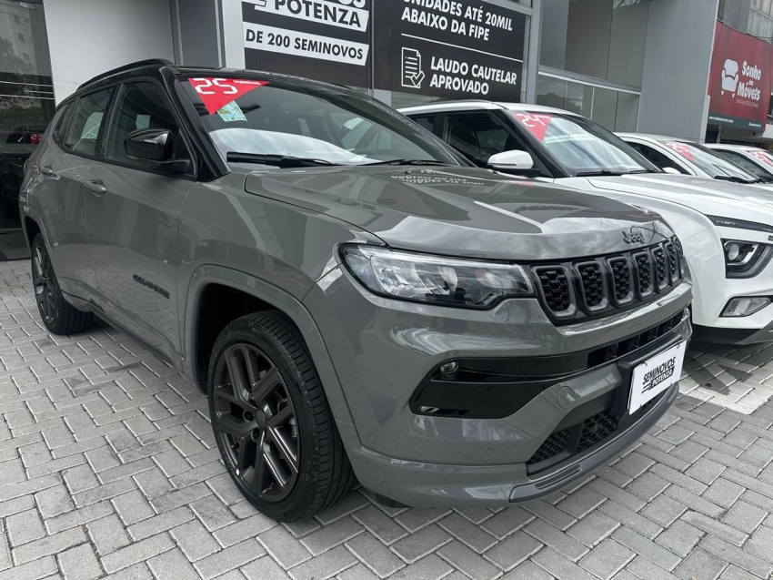 jeep compass 1.3 t270 turbo flex s at6 24/25 seminovo
