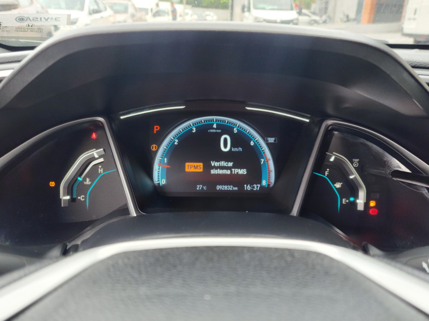 honda civic 2.0 16v flexone exl 4p cvt 19/20 seminovo11