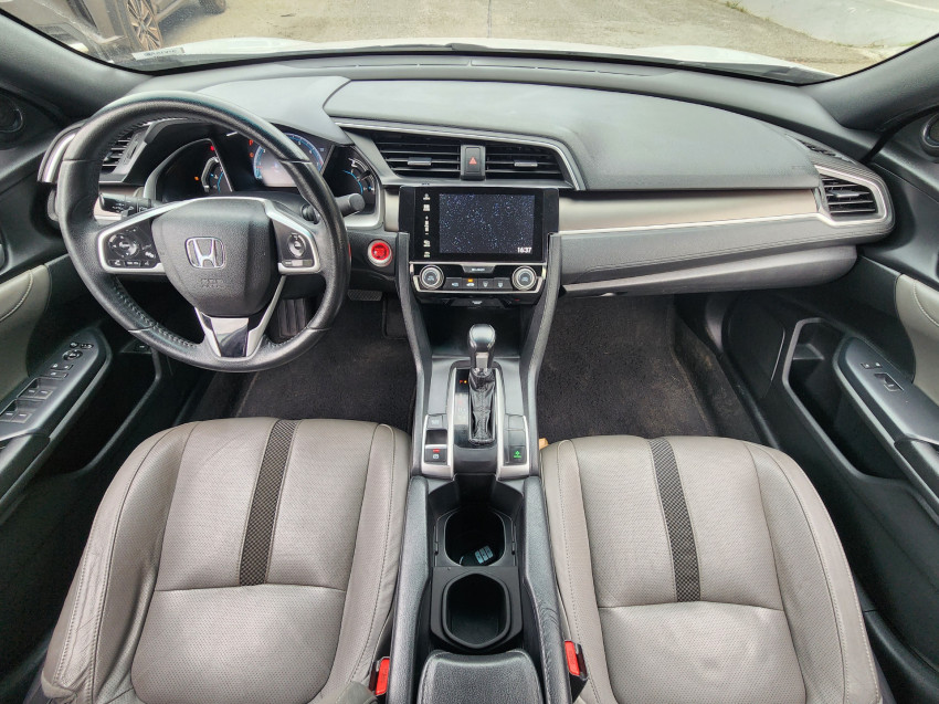 honda civic 2.0 16v flexone exl 4p cvt 19/20 seminovo7