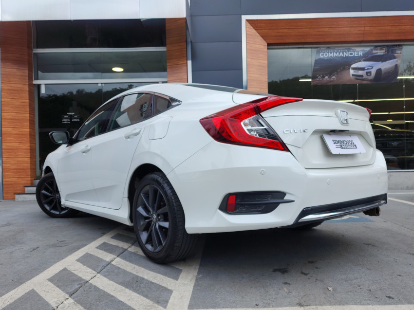honda civic 2.0 16v flexone exl 4p cvt 19/20 seminovo4