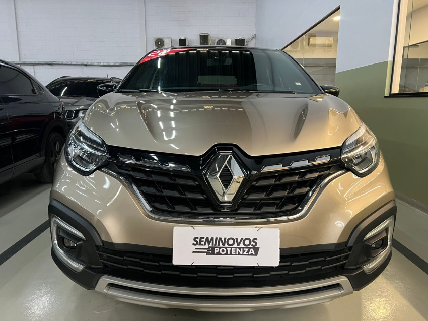 renault captur 1.3 tce flex iconic x-tronic 21/22 seminovo1