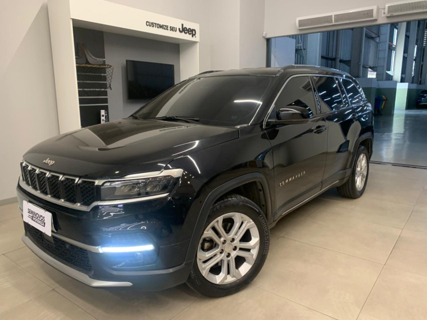 jeep commander 1.3 t270 turbo flex longitude at6 24/24 seminovo2