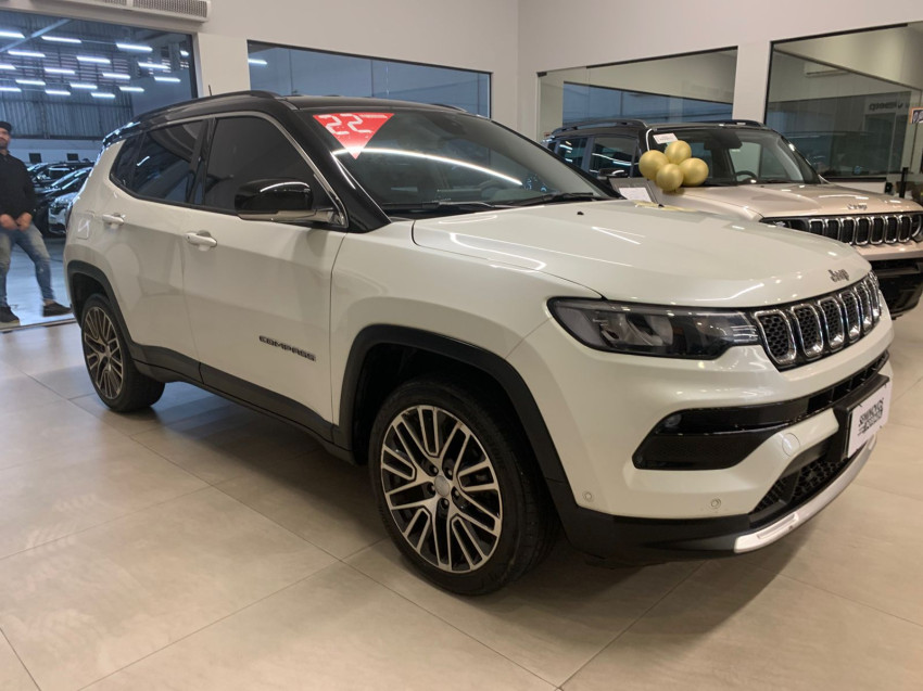 jeep compass 1.3 t270 turbo flex limited at6 22/22 seminovo