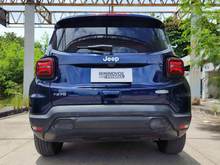 jeep renegade 1.3 t270 turbo flex longitude at6 23/23 seminovo3