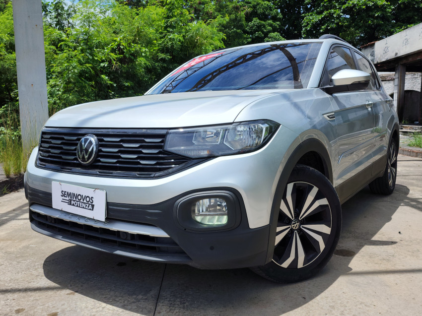 volkswagen t-cross 1.0 200 tsi total flex comfortline at 21/22 seminovo2