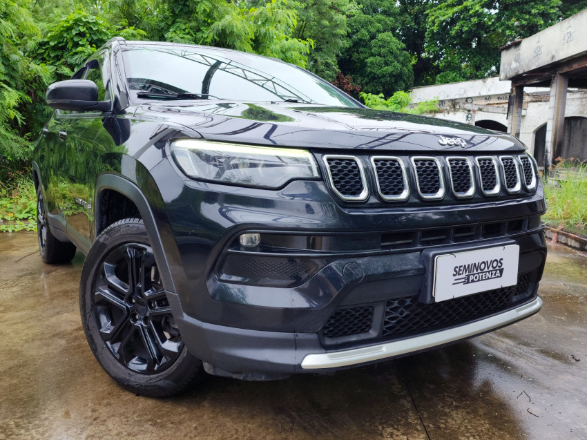 jeep compass 1.3 t270 turbo flex longitude at6 22/22 seminovo