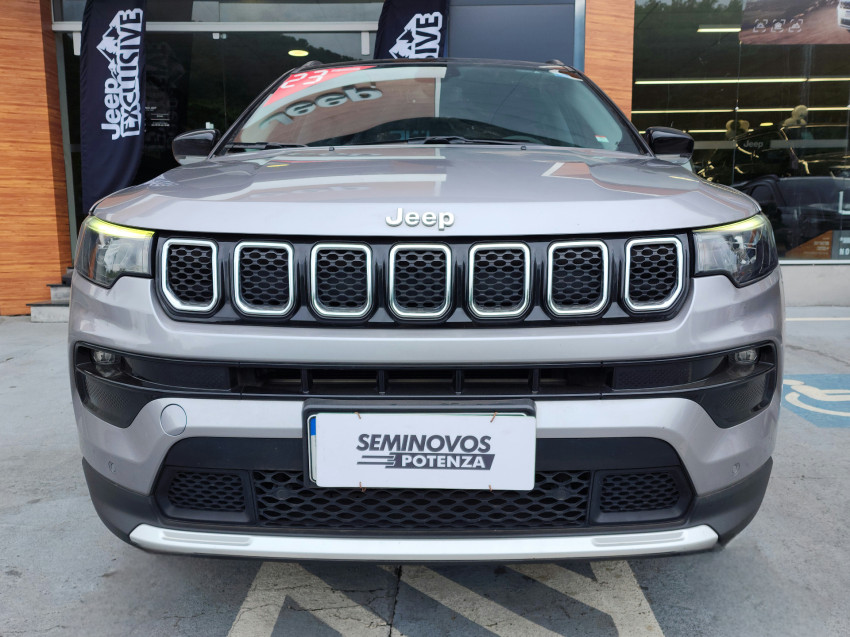 jeep compass 1.3 t270 turbo flex limited at6 23/23 seminovo1