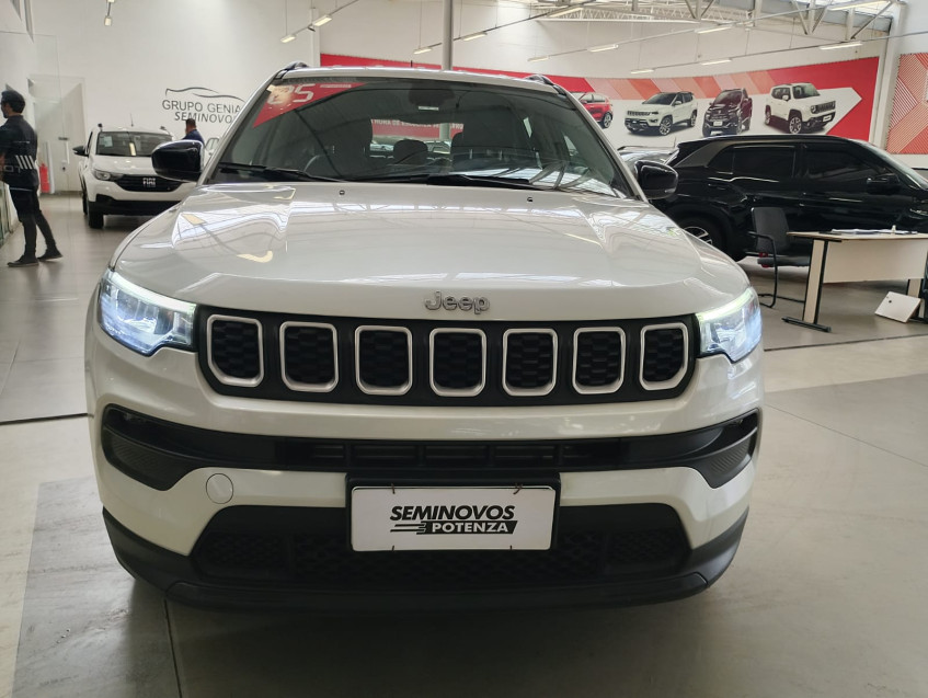 jeep compass 1.3 t270 turbo flex sport at6 24/25 seminovo1