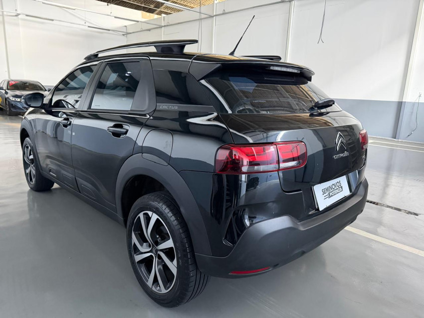 citroen c4 cactus 1.6 thp flex shine eat6 22/22 seminovo4