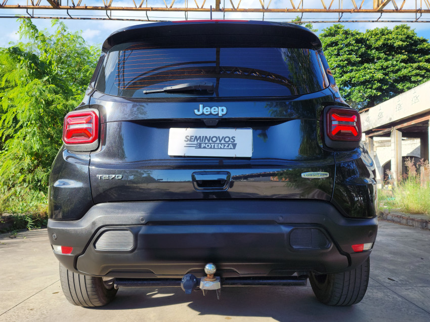 jeep renegade 1.3 t270 turbo flex longitude at6 22/22 seminovo3