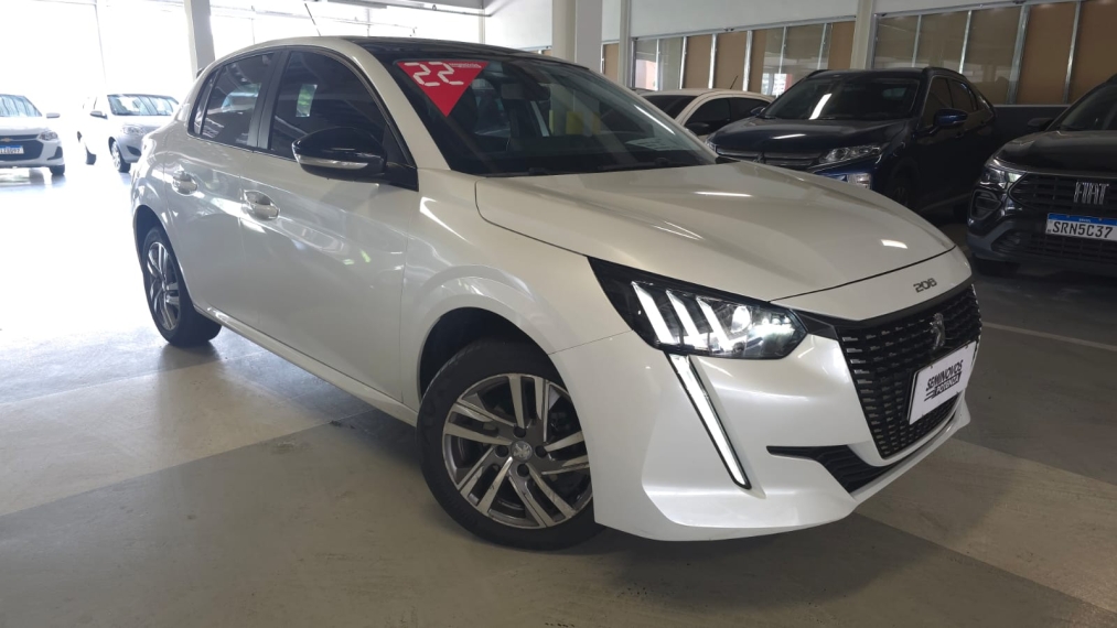 peugeot 208 1.6 16v flex griffe at6 21/22 seminovo