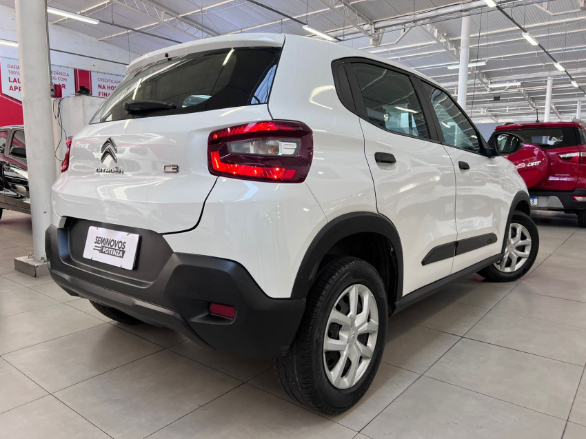 citroen c3 1.0 firefly flex live pack man 23/24 seminovo3