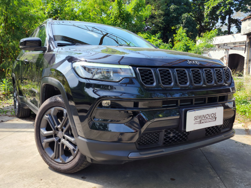 jeep compass 1.3 t270 turbo flex longitude at6 24/25 seminovo