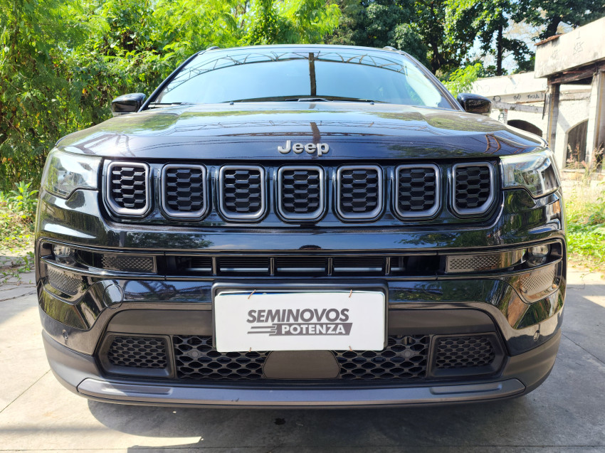 jeep compass 1.3 t270 turbo flex longitude at6 24/25 seminovo1