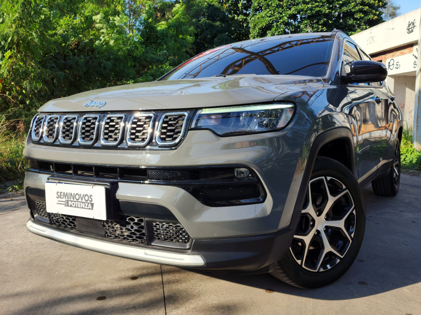 jeep compass 1.3 t270 turbo flex longitude at6 25/25 seminovo2