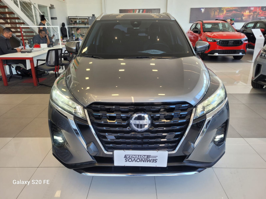 nissan kicks 1.6 16v flexstart exclusive xtronic 23/23 seminovo