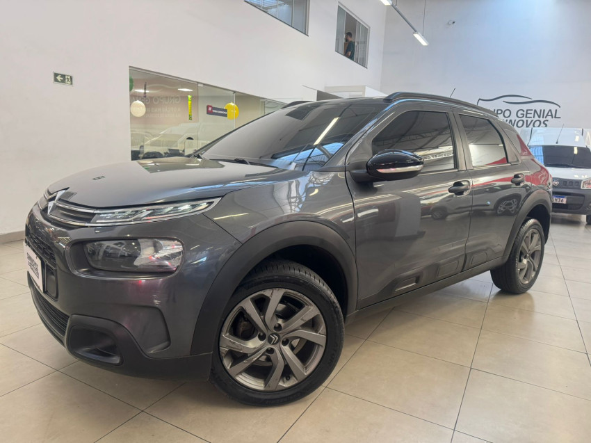 citroen c4 cactus 1.6 vti 120 flex feel pack eat6 22/22 seminovo2