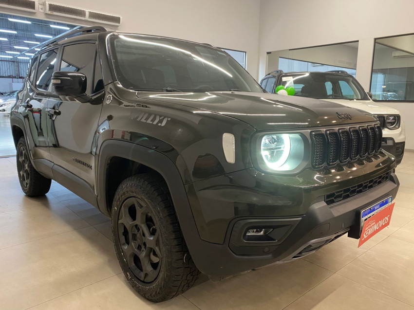 jeep renegade 1.3 t270 turbo flex willys 4x4 at9 24/25 seminovo0